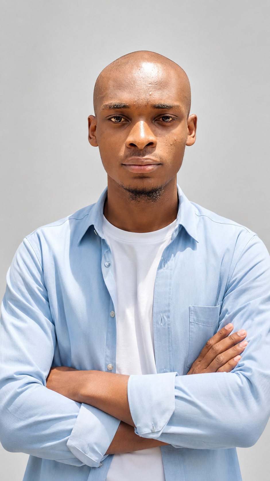 Portrait placeholder for Akerele Israel — replace with a real photo